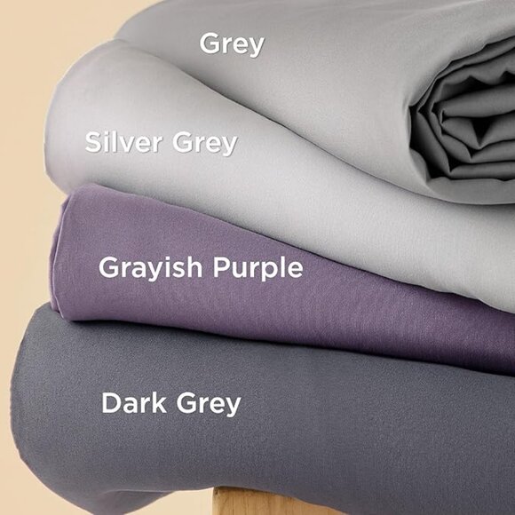 Queen Duvet with 2 Pillow cases - 90 by 90 - Silver Grey - Picture 2 of 7